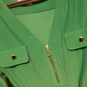SALE: Emma & Michele Lime Green Dress *MUST GO!!!*